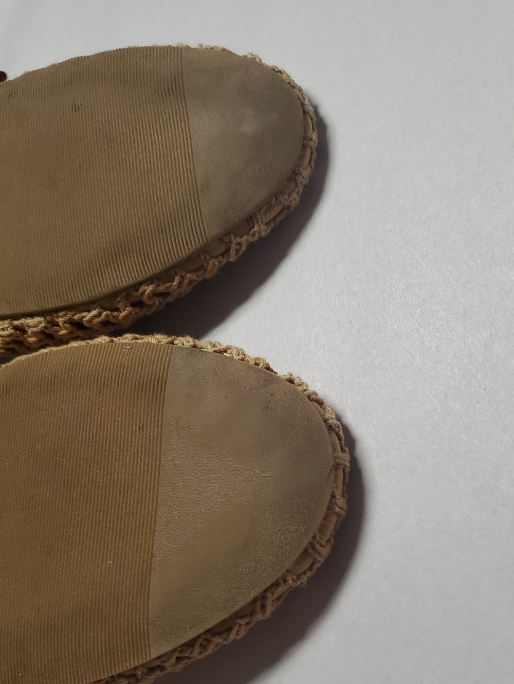 Coconuts By Matisse Nolita Fishnet Mary Jane Ballet Flat in Tan Size 8 - Picture 10 of 11